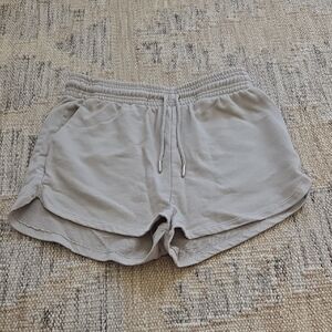 H&M Women's Light Green Sweater Shorts